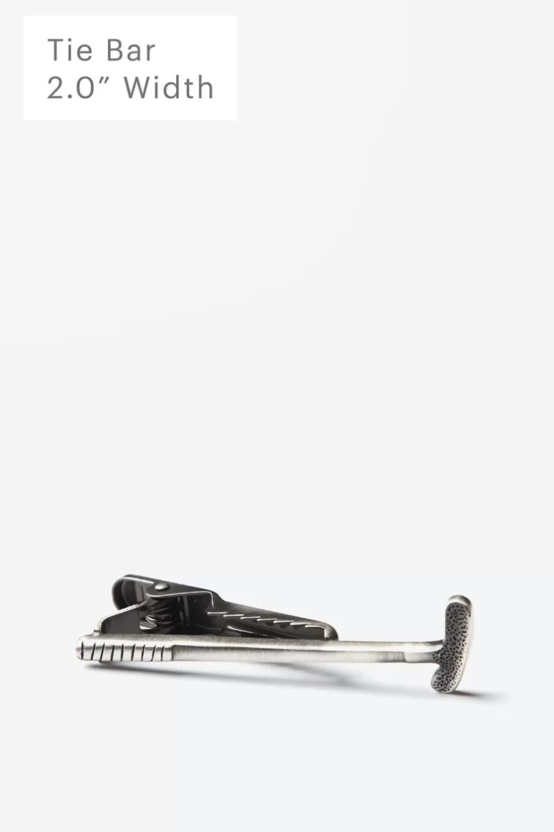 Ties Tap That Antiqued Silver Tie Bar Cheap