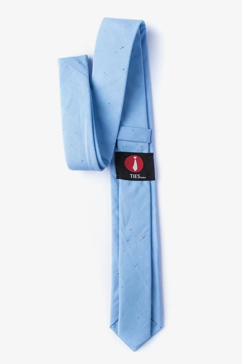Ties Teague Light Blue Skinny Tie LightBlue Store