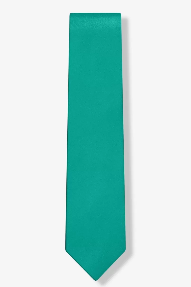 Ties Skinny Tie Teal Cheap
