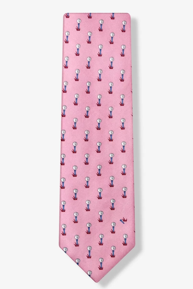 Ties Teed Off Pink Tie Shop