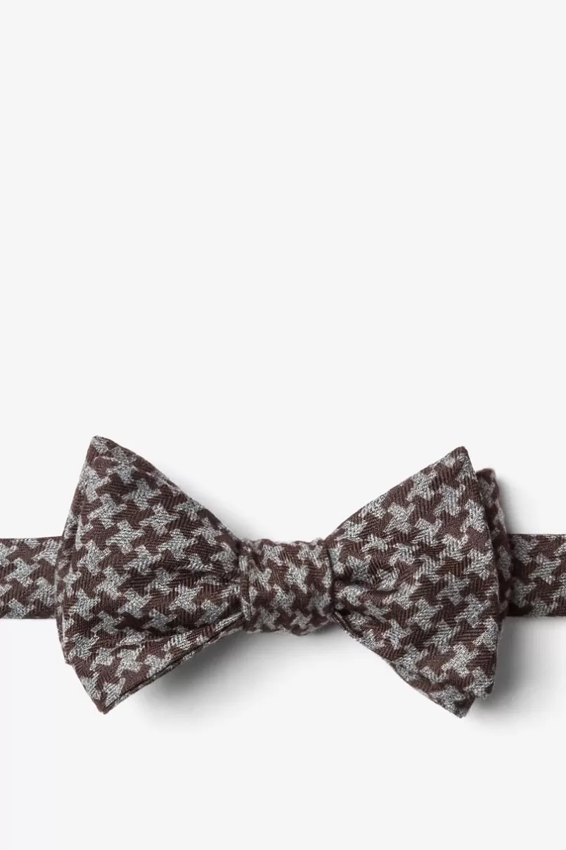 Ties Tempe Self-Tie Bow Tie Brown Store