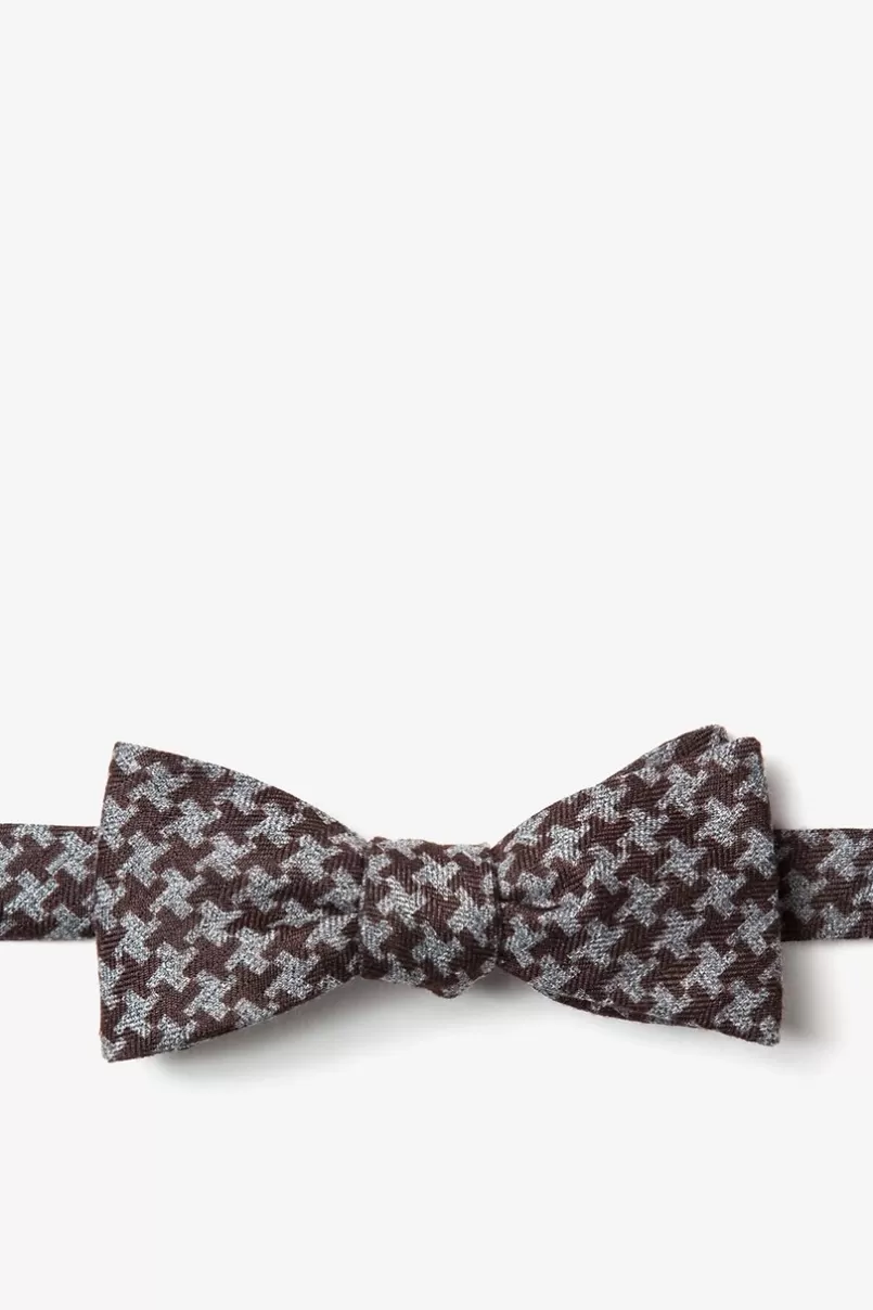 Ties Tempe Skinny Bow Tie Brown Flash Sale