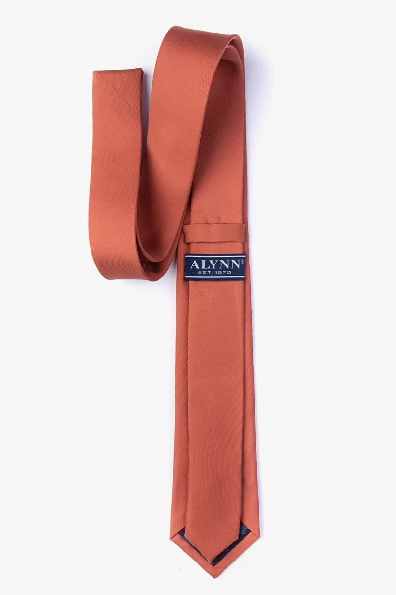 Ties Terra Cotta Skinny Tie TerraCotta Sale