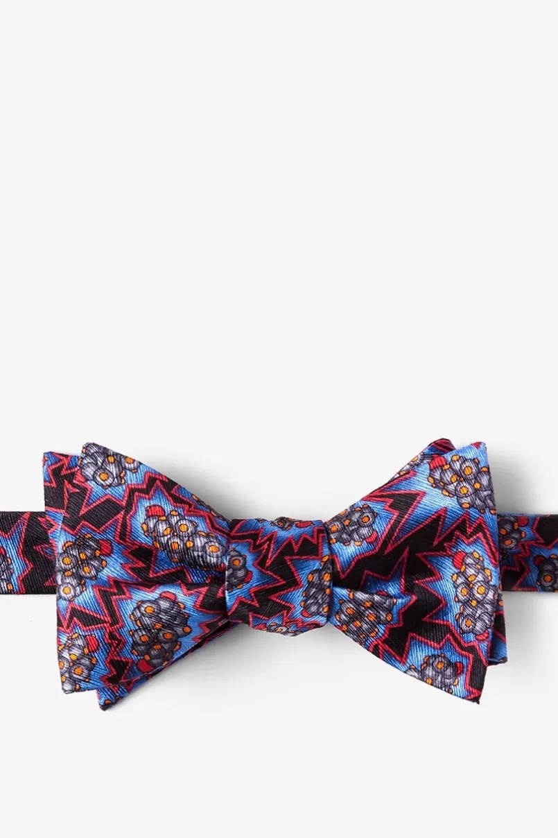 Ties Testosterone Black Self-Tie Bow Tie Outlet