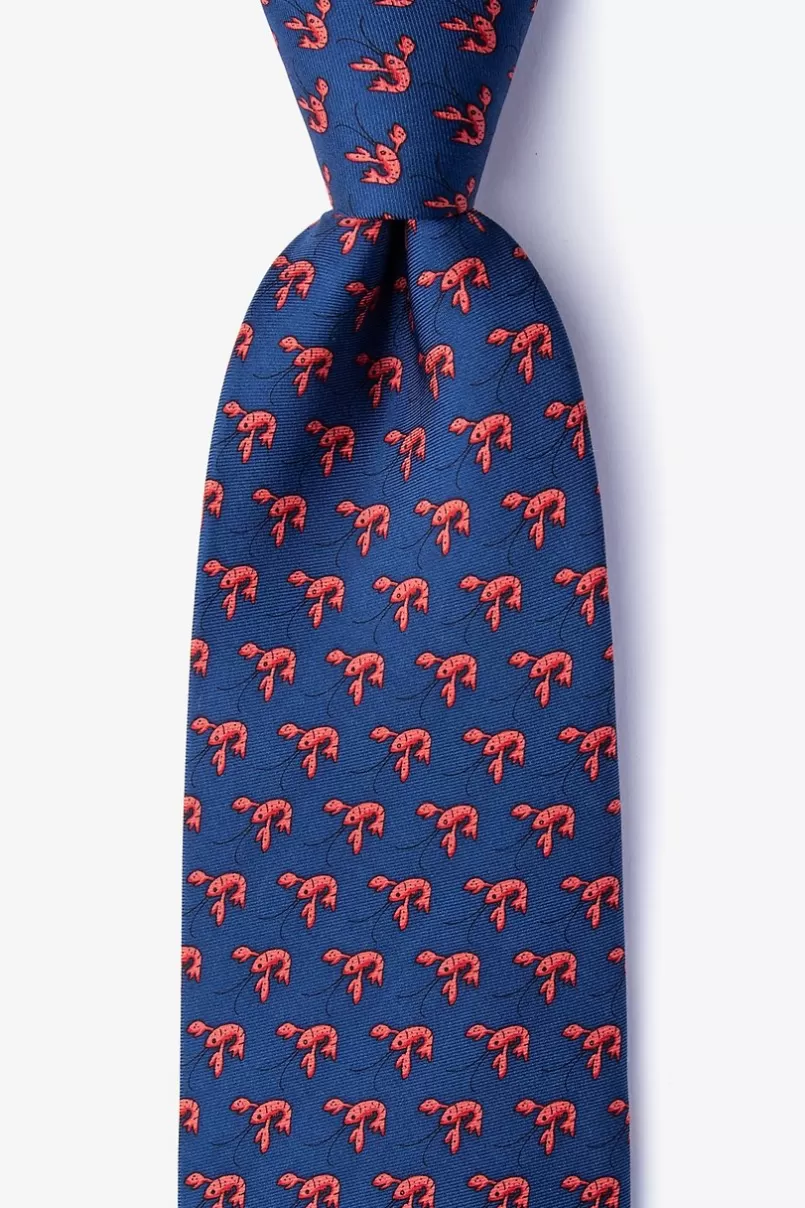 Ties That Fish Cray Navy Blue Tie NavyBlue Cheap