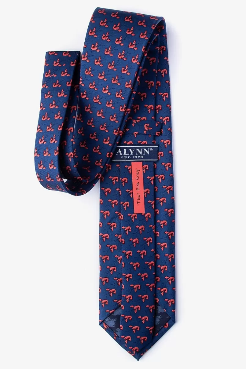 Ties That Fish Cray Navy Blue Tie NavyBlue Cheap