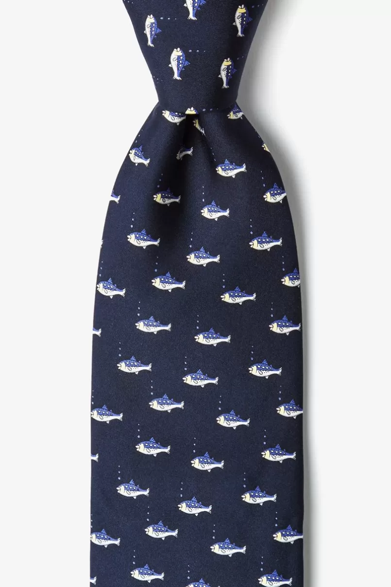 Ties That's Life Navy Blue Tie New