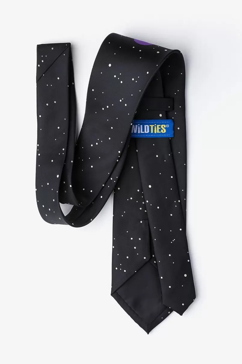 Ties The 8 Planets Black Tie Hot