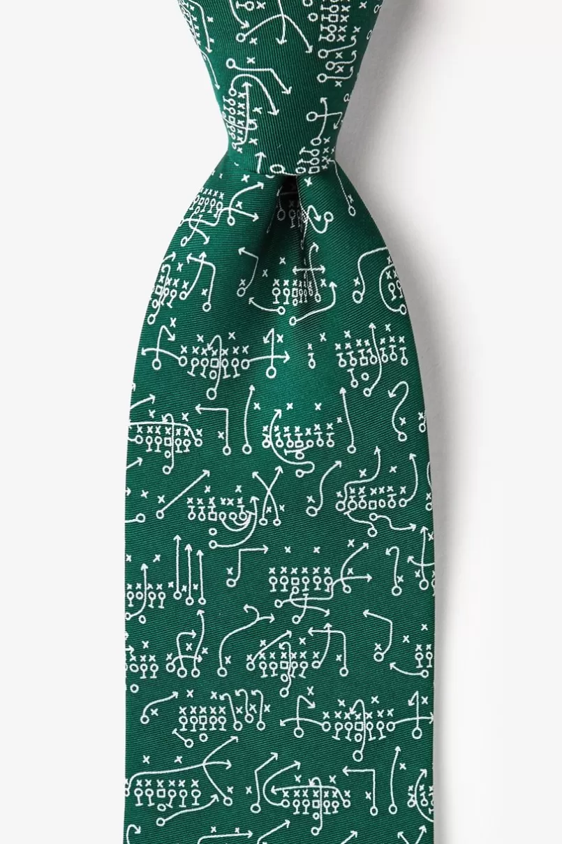 Ties The Art of the Game Green Tie Clearance