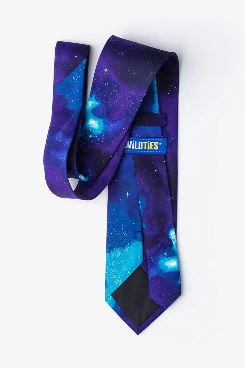 Ties The Cosmos Purple Extra Long Tie Flash Sale