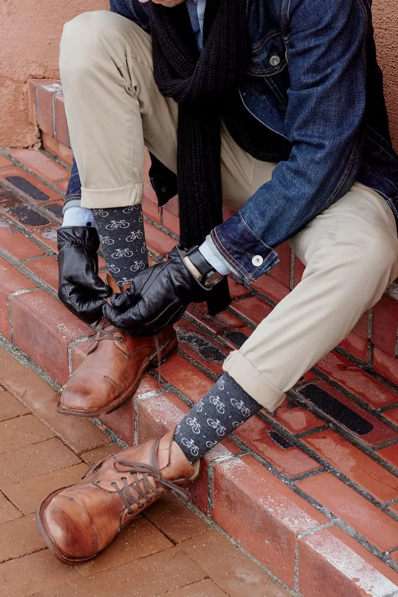 Ties The Cycle Of Life Heather Gray Sock HeatherGray Best