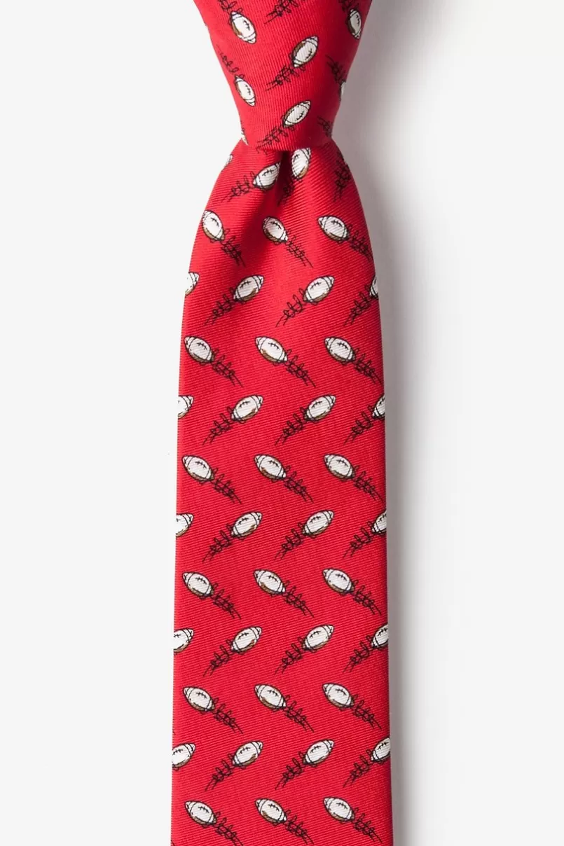 Ties The Perfect Spiral Skinny Tie Red Store