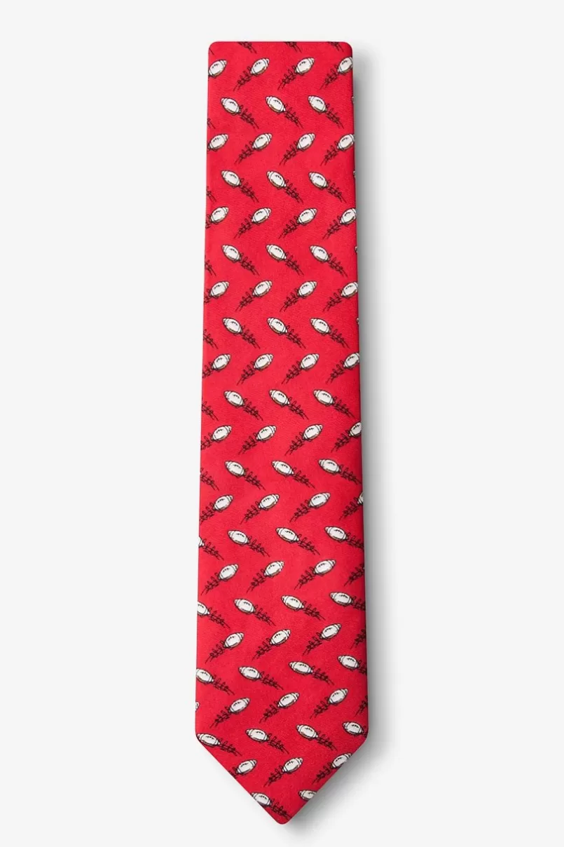 Ties The Perfect Spiral Skinny Tie Red Store