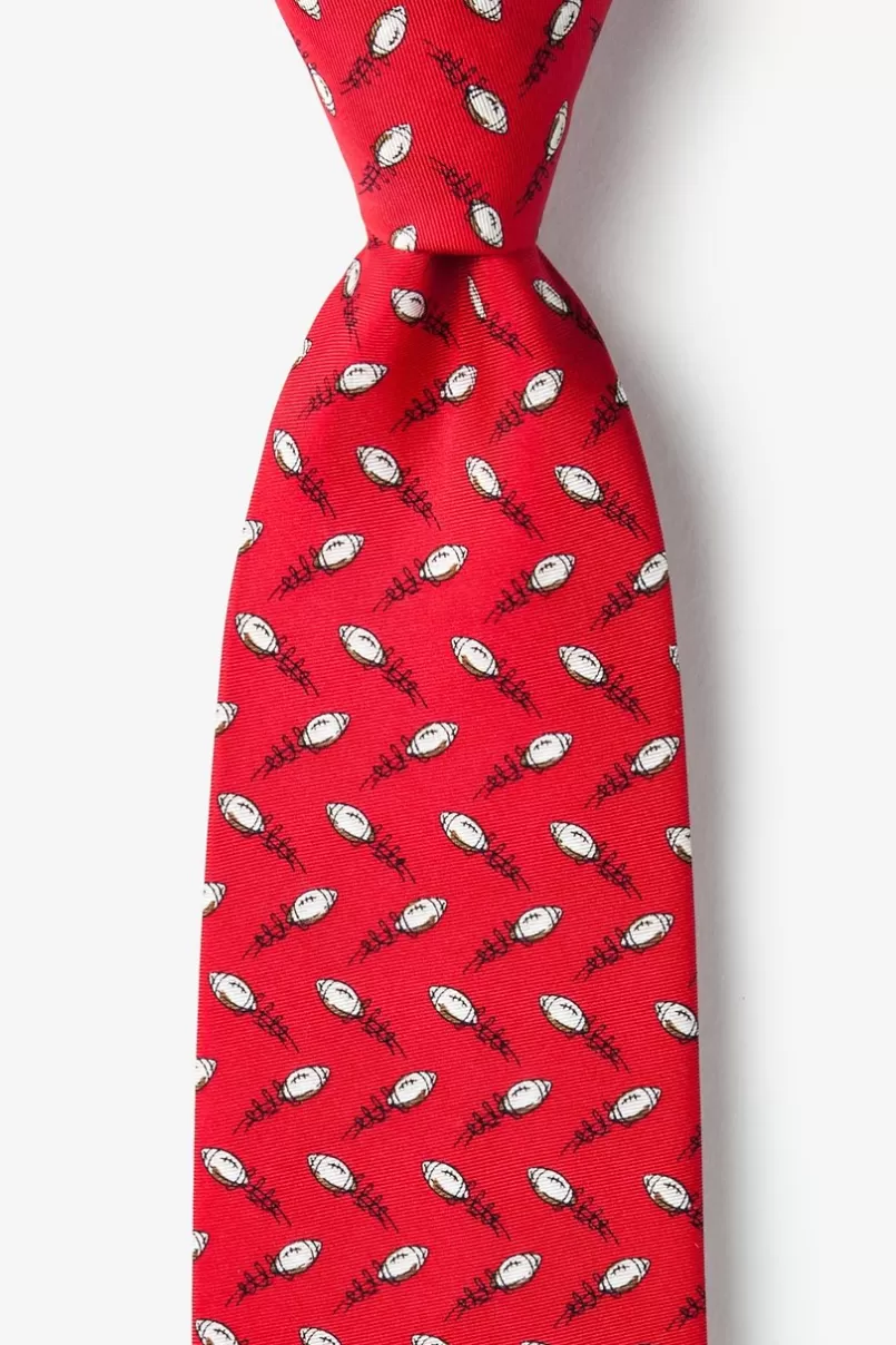Ties The Perfect Spiral Red Tie Outlet