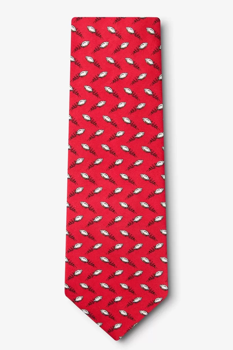 Ties The Perfect Spiral Red Tie Outlet