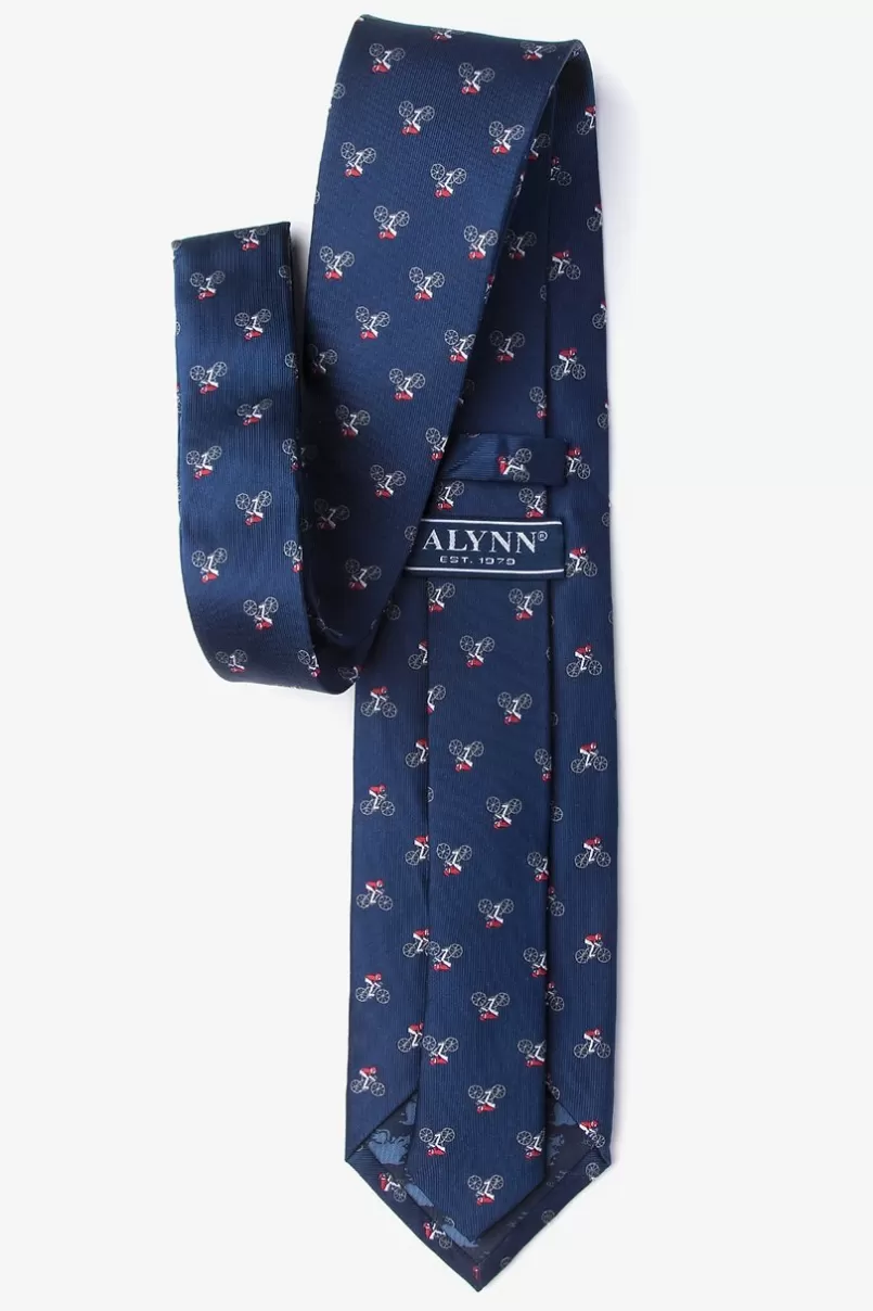 Ties The Spin Cycle Navy Blue Tie NavyBlue Discount