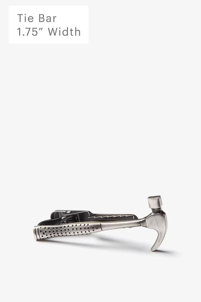 Ties This is Not a Drill Antiqued Silver Tie Bar Clearance