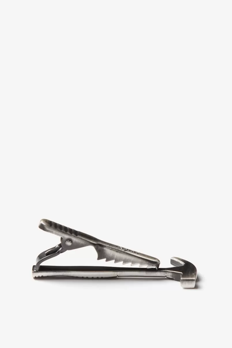 Ties This is Not a Drill Antiqued Silver Tie Bar Clearance
