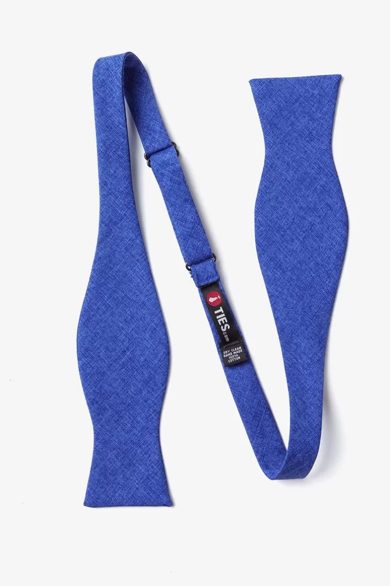 Ties Tioga Self-Tie Bow Tie Blue Hot