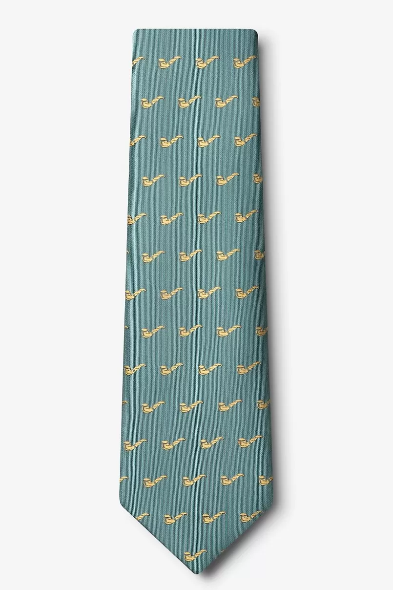 Ties Tobacco Pipes Tie Green Clearance
