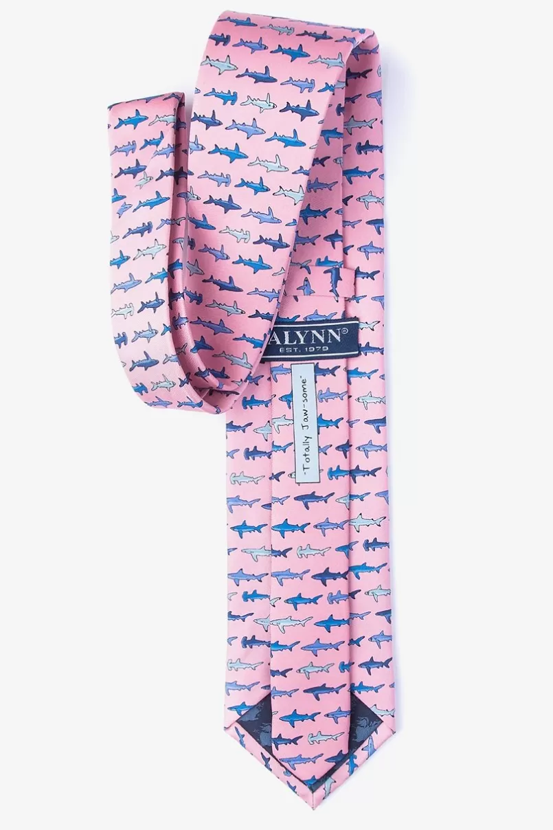 Ties Totally Jaw-some Tie Pink Fashion
