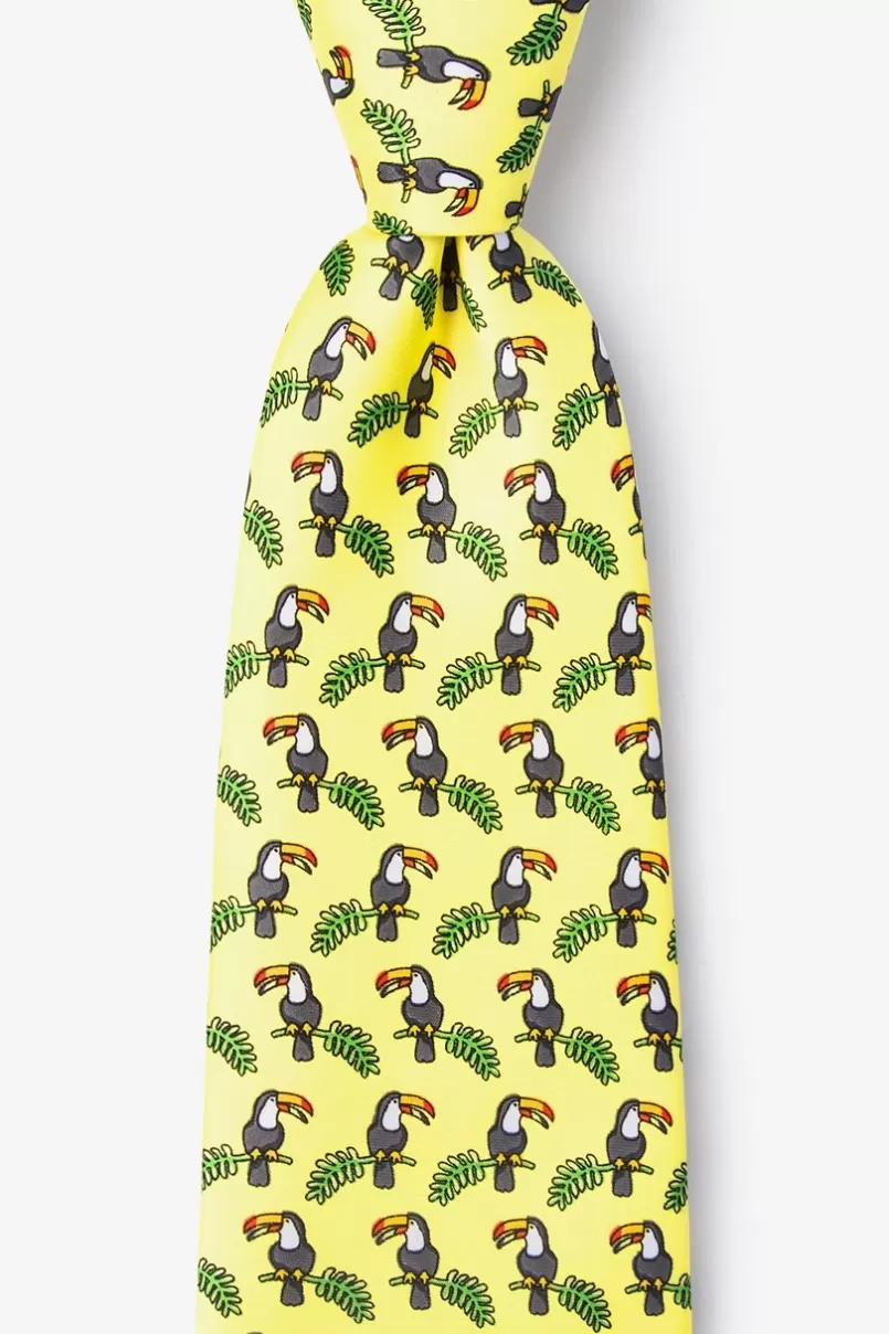 Ties Toucans Tie Yellow Outlet