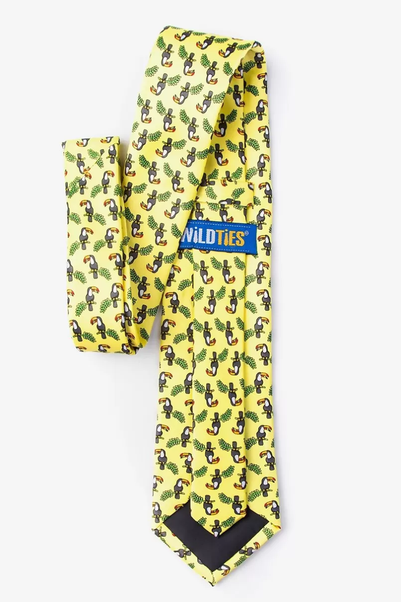 Ties Toucans Tie Yellow Outlet