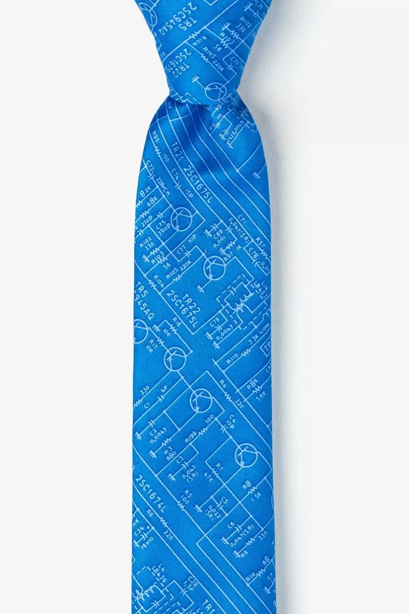 Ties Transistor Radio Schematics Skinny Tie Blue Outlet