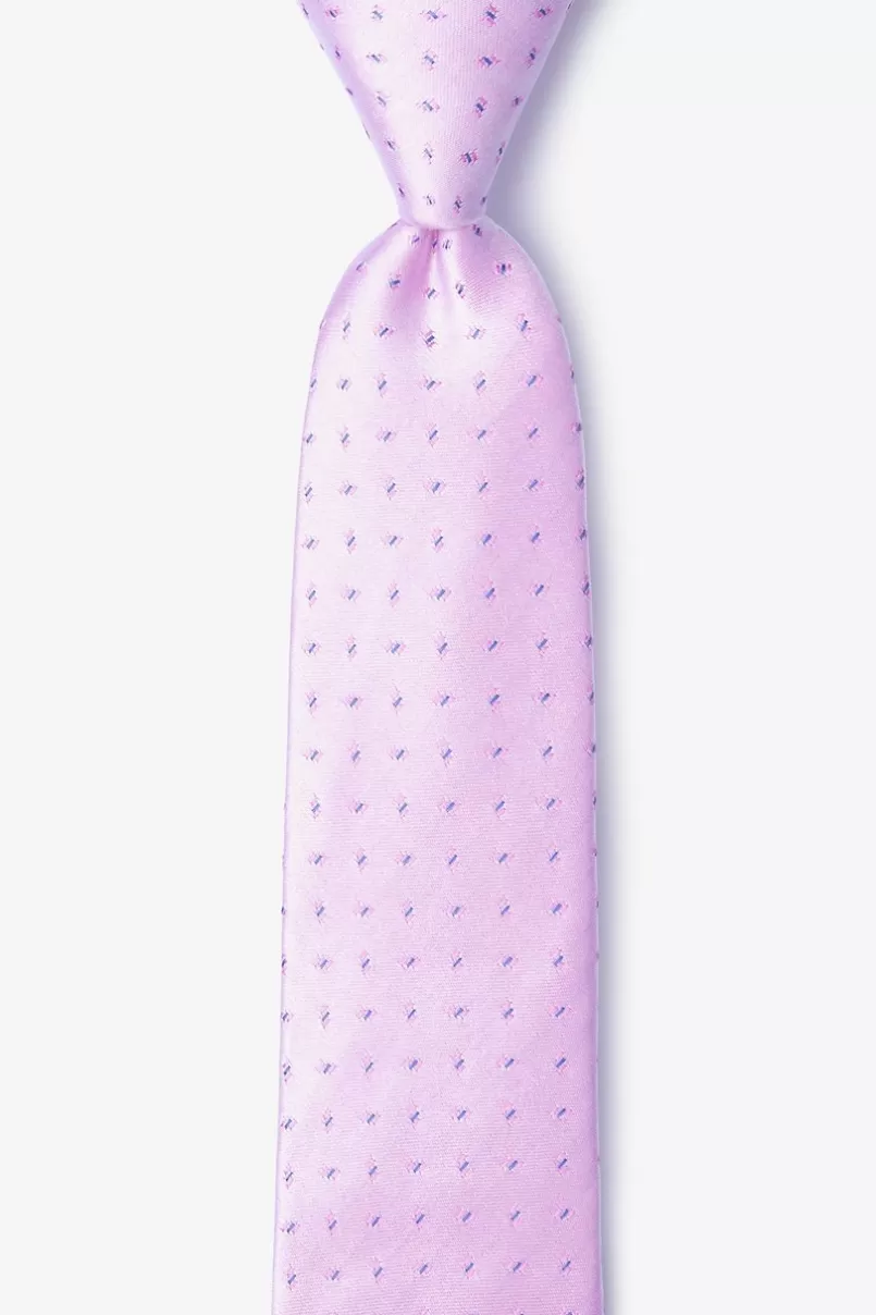 Ties Trinity Skinny Tie Pink Outlet