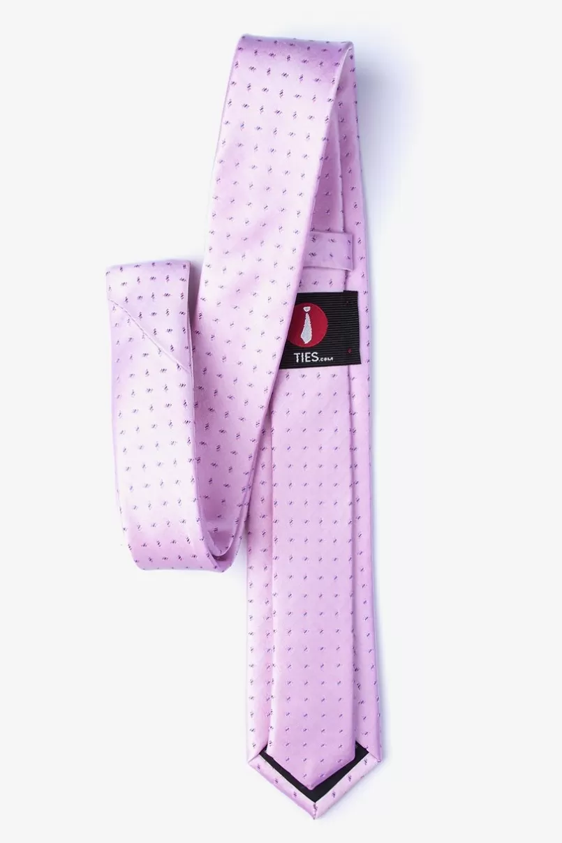 Ties Trinity Skinny Tie Pink Outlet