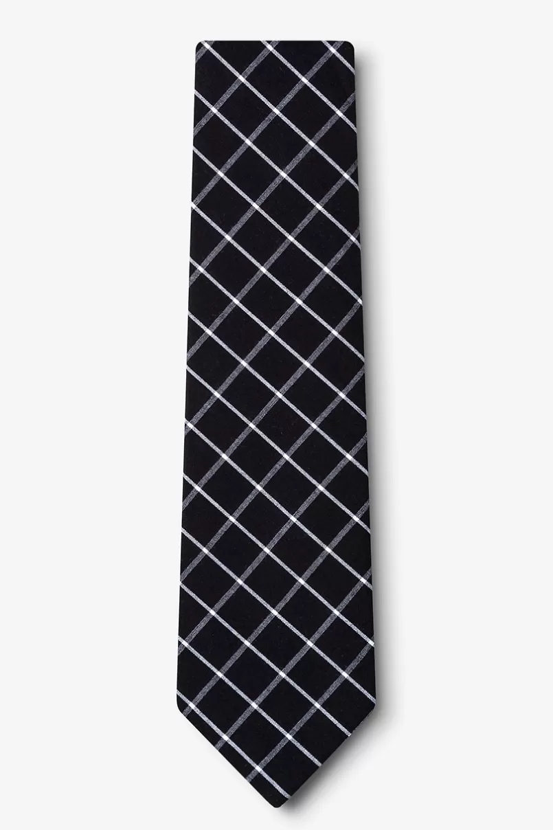 Ties Tucson Black Extra Long Tie Shop