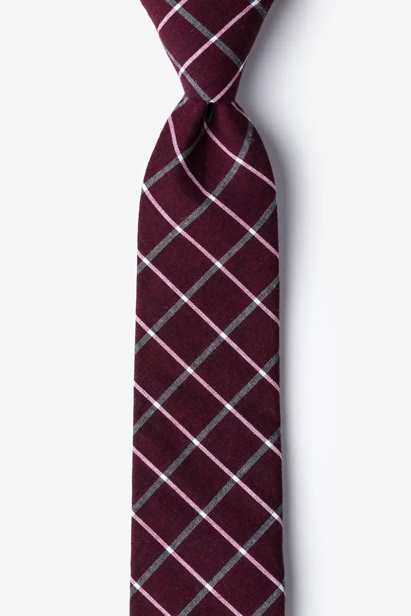 Ties Tucson Skinny Tie Red New