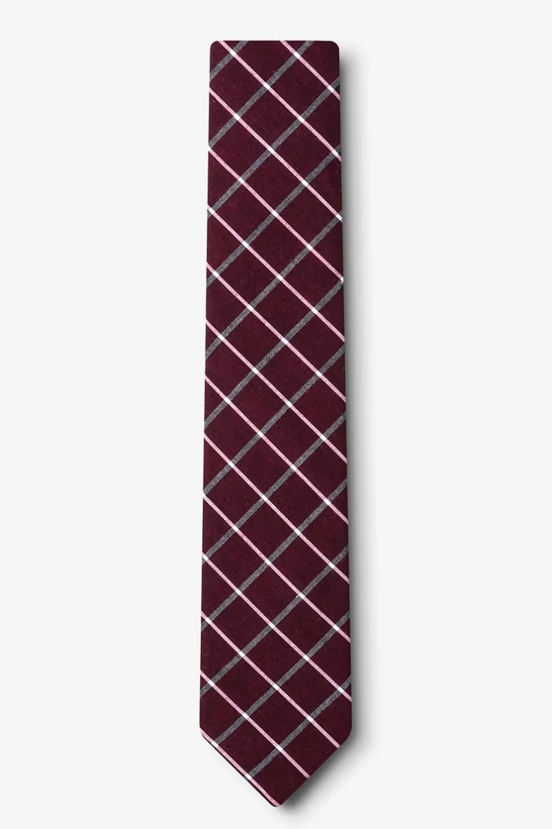 Ties Tucson Skinny Tie Red New