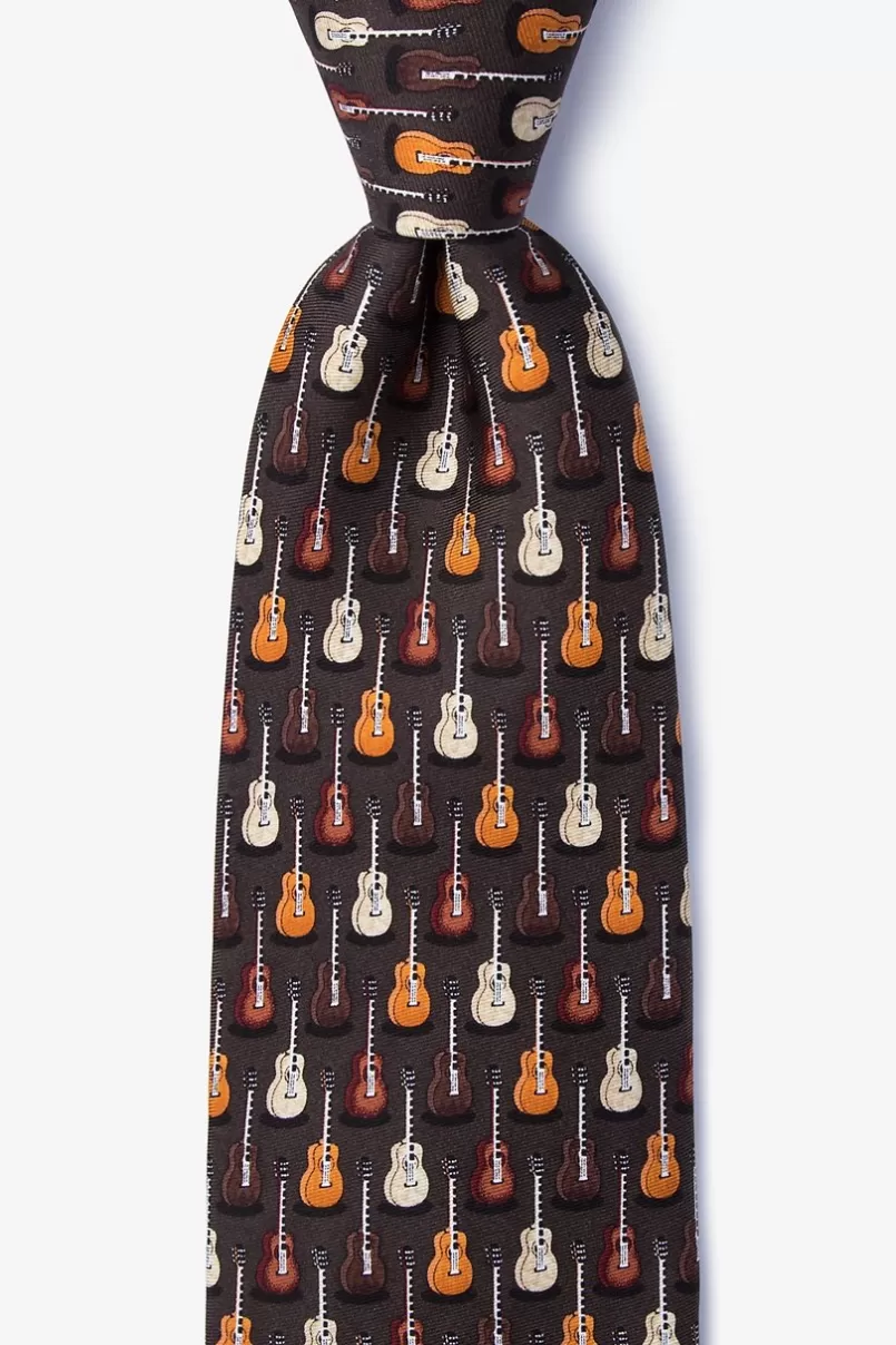 Ties Unplugged Brown Tie Cheap
