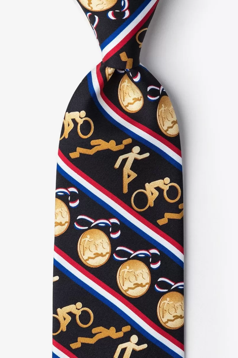 Ties USA Triathlon Black Tie Flash Sale
