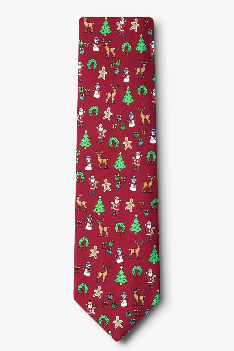 Ties Very Merry Red Tie Shop