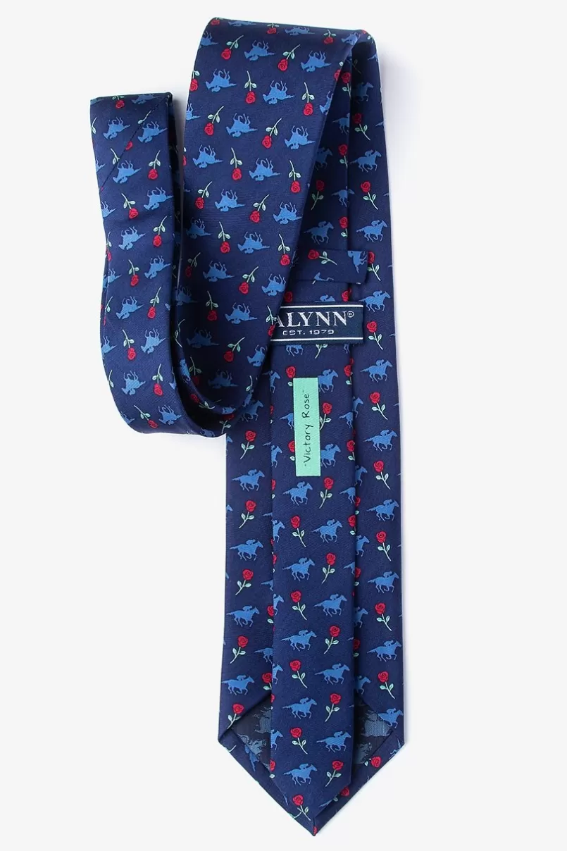 Ties Victory Rose Navy Blue Tie NavyBlue Online