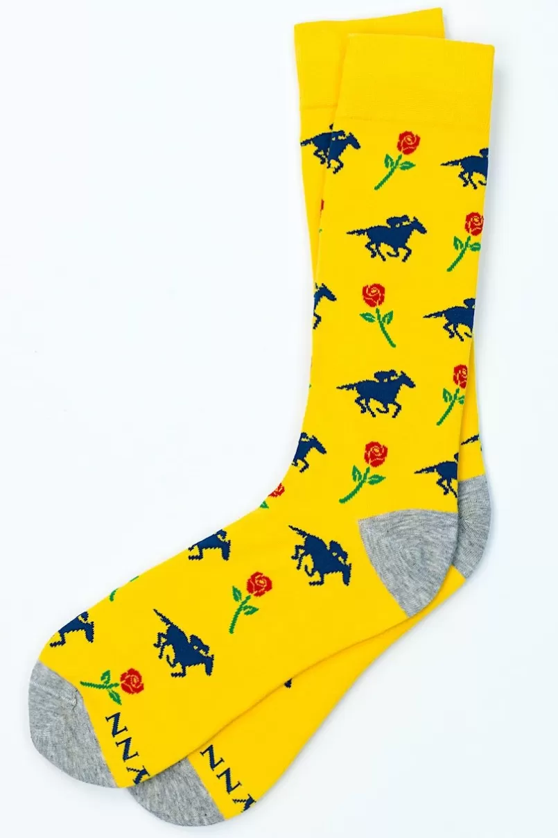 Ties Victory Rose Yellow Sock Best
