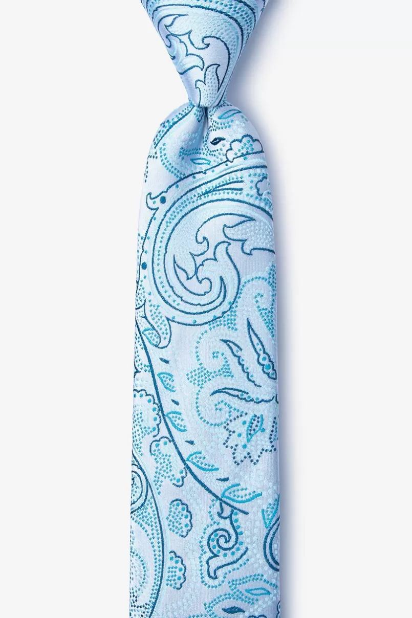 Ties Walker Turquoise Skinny Tie Store