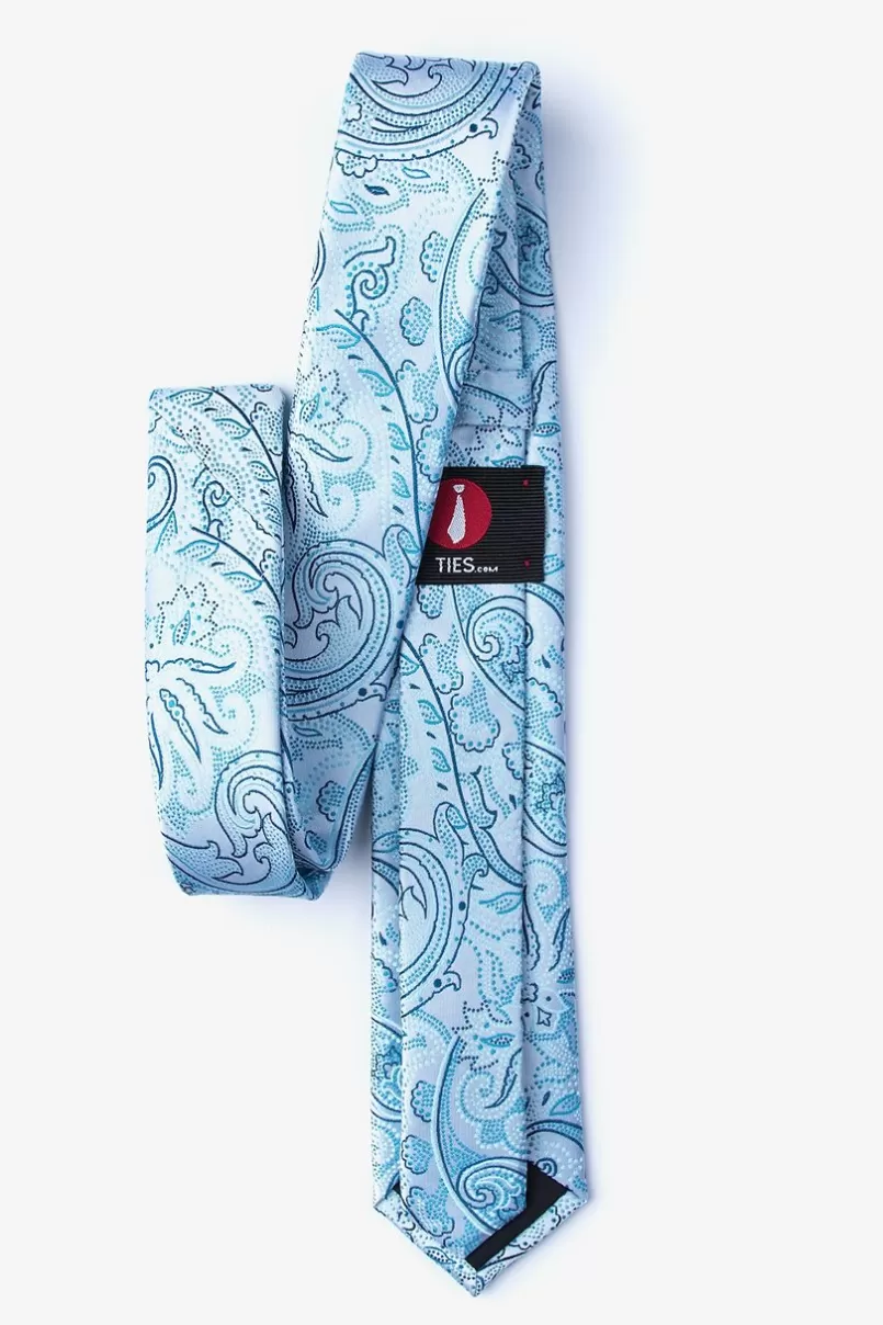 Ties Walker Turquoise Skinny Tie Store