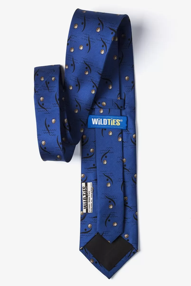 Ties Water Polo Blue Tie Discount