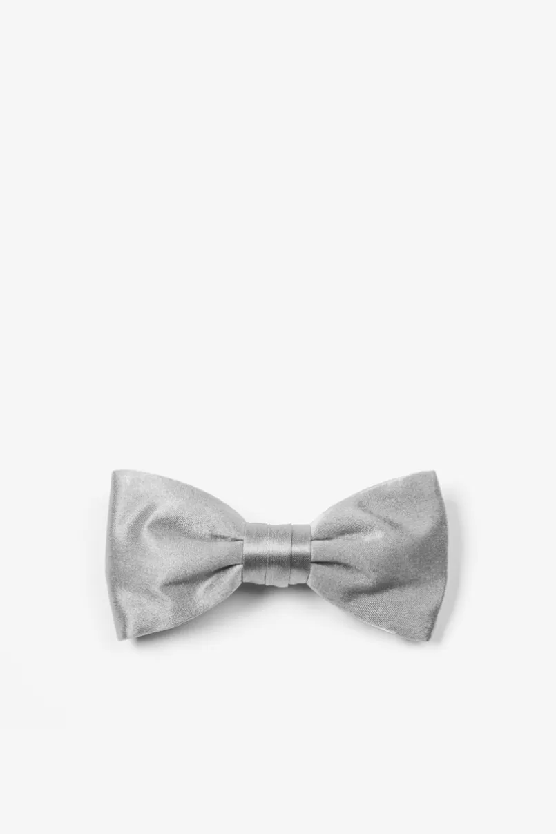 Ties Wedding Silver Bow Tie For Infants WeddingSilver Cheap