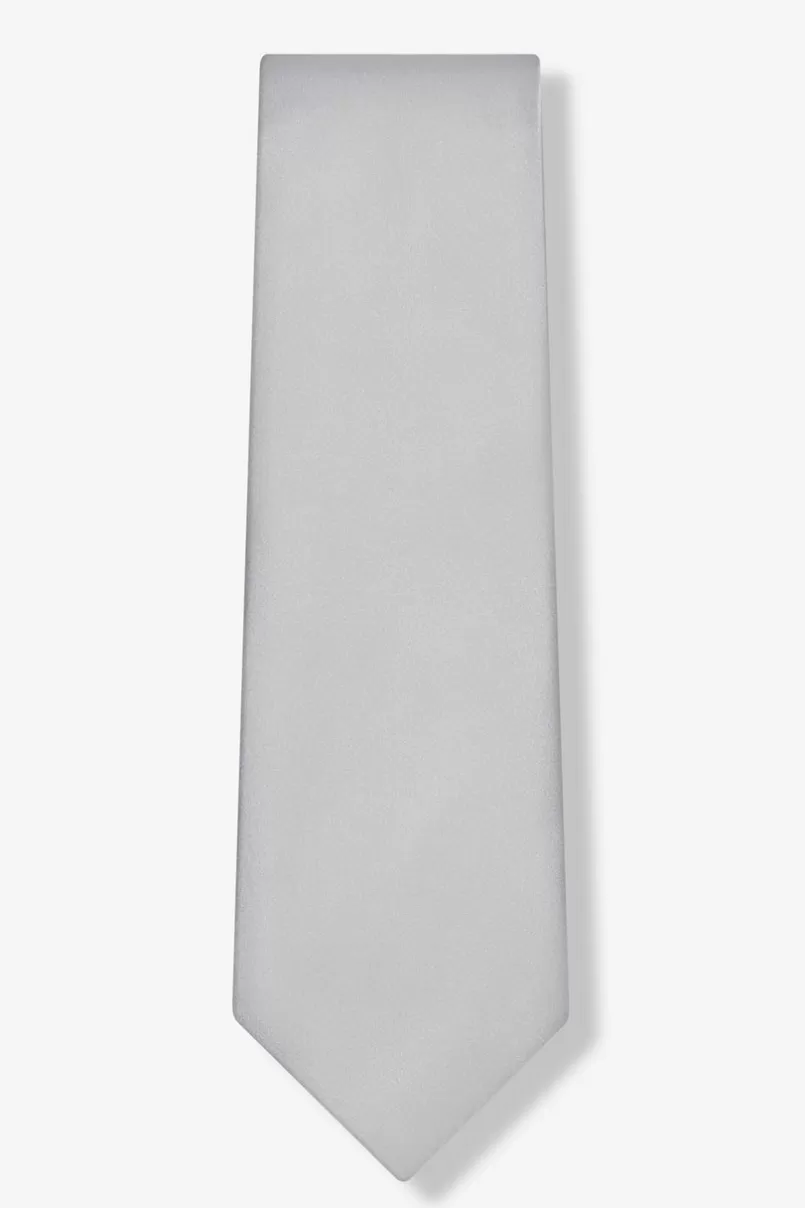 Ties Wedding Silver Extra Long Tie WeddingSilver Online