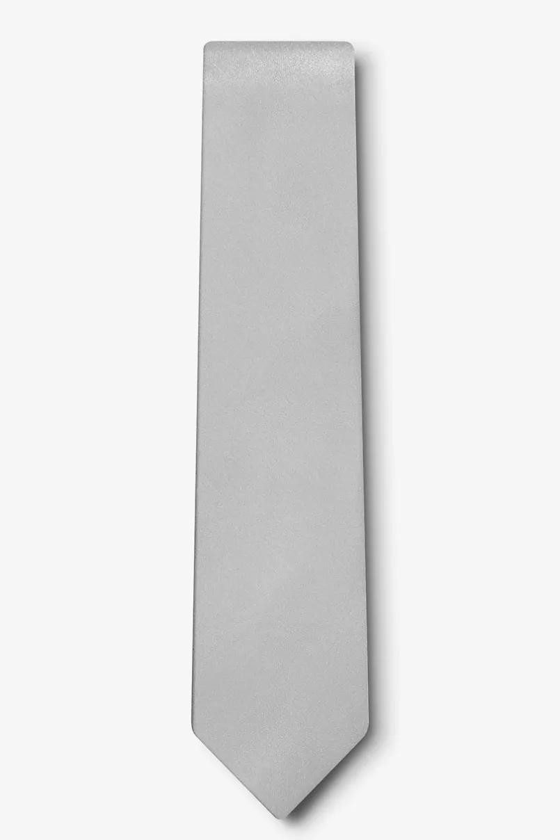 Ties Wedding Silver Tie For Boys WeddingSilver Discount