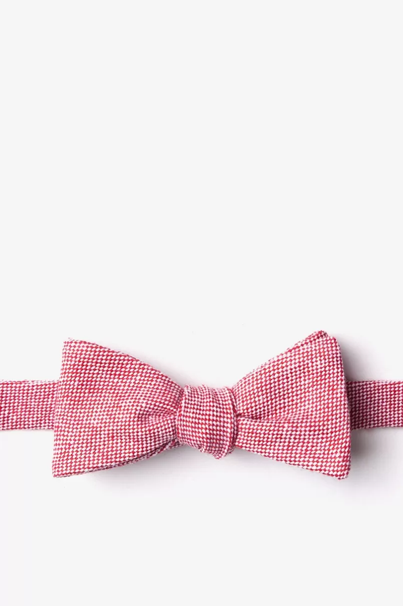 Ties Westminster Skinny Bow Tie Red Clearance