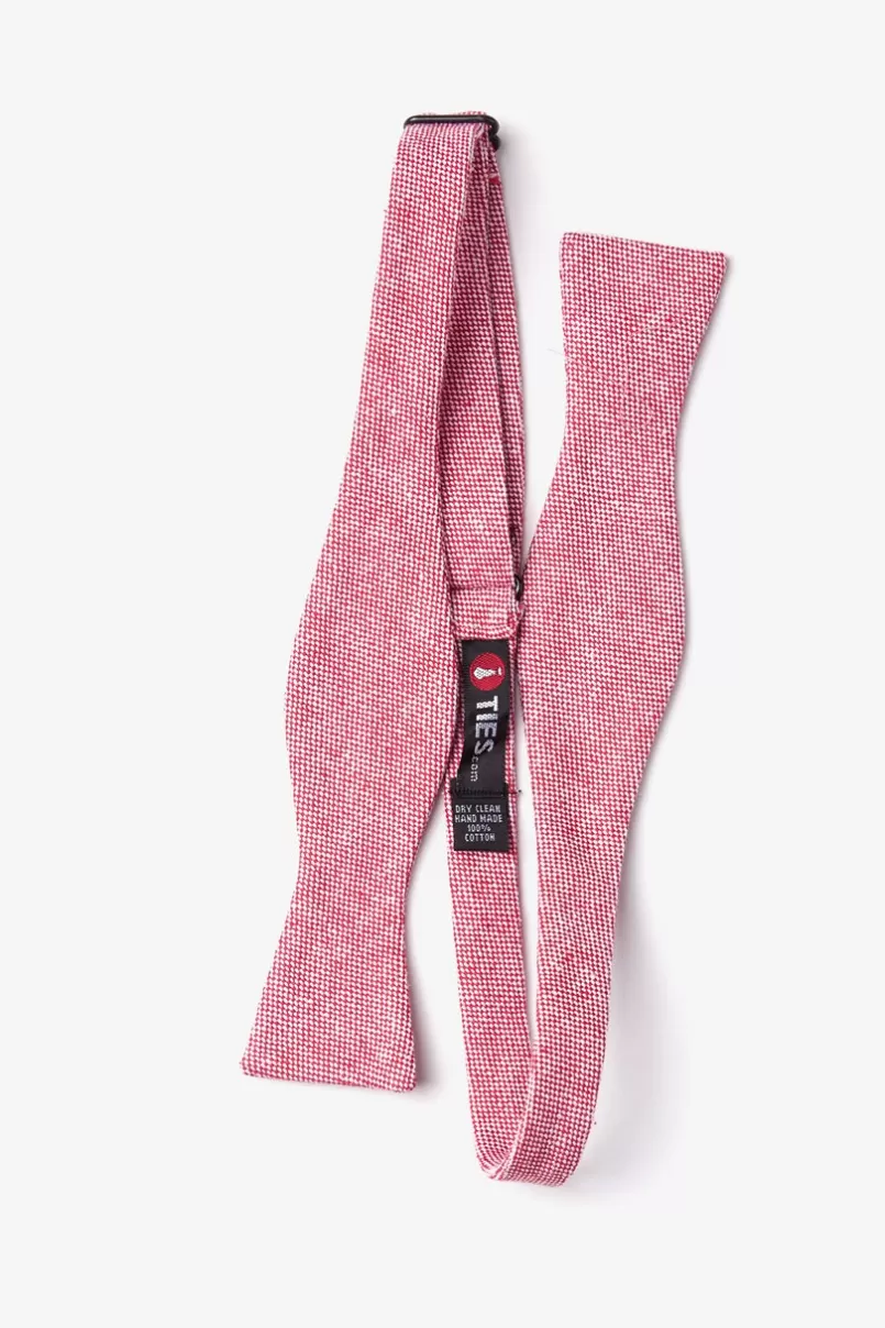 Ties Westminster Skinny Bow Tie Red Clearance