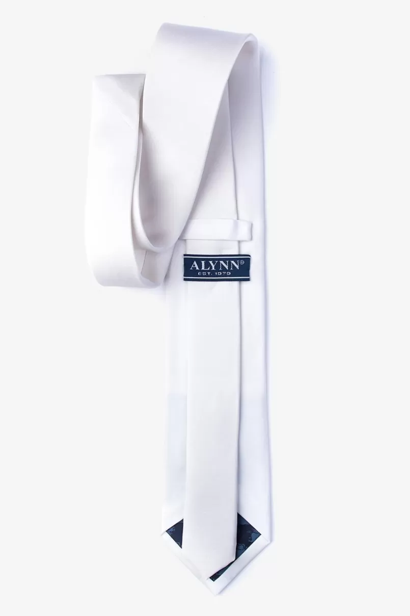 Ties Extra Long Tie White New