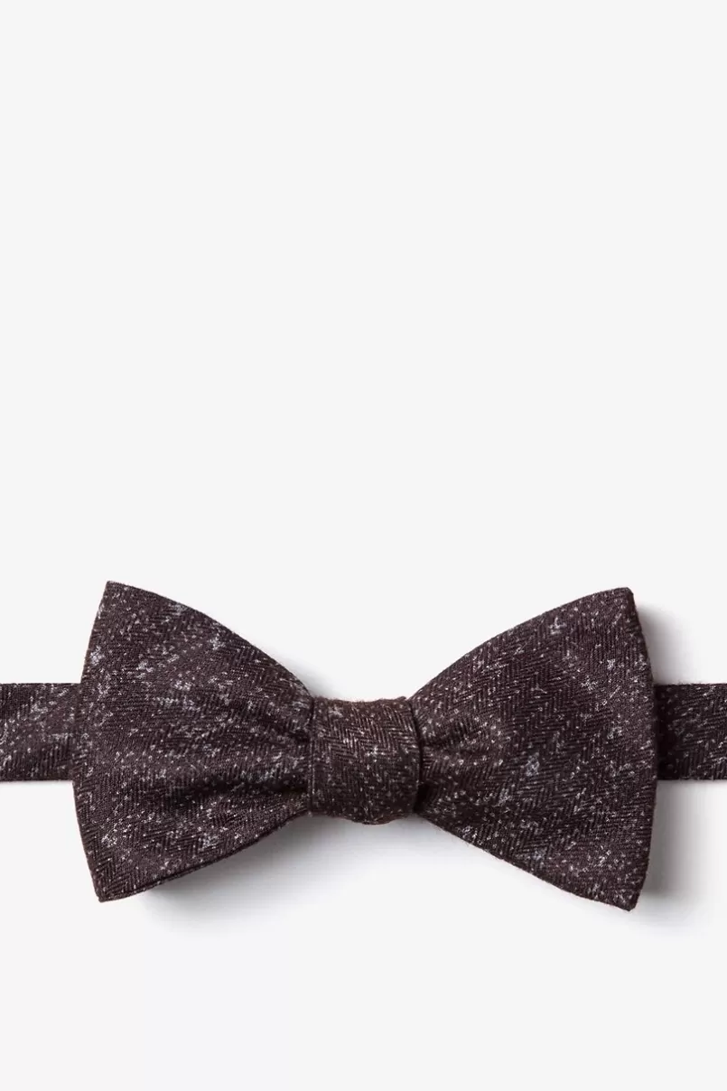 Ties Wilsonville Self-Tie Bow Tie Brown Cheap