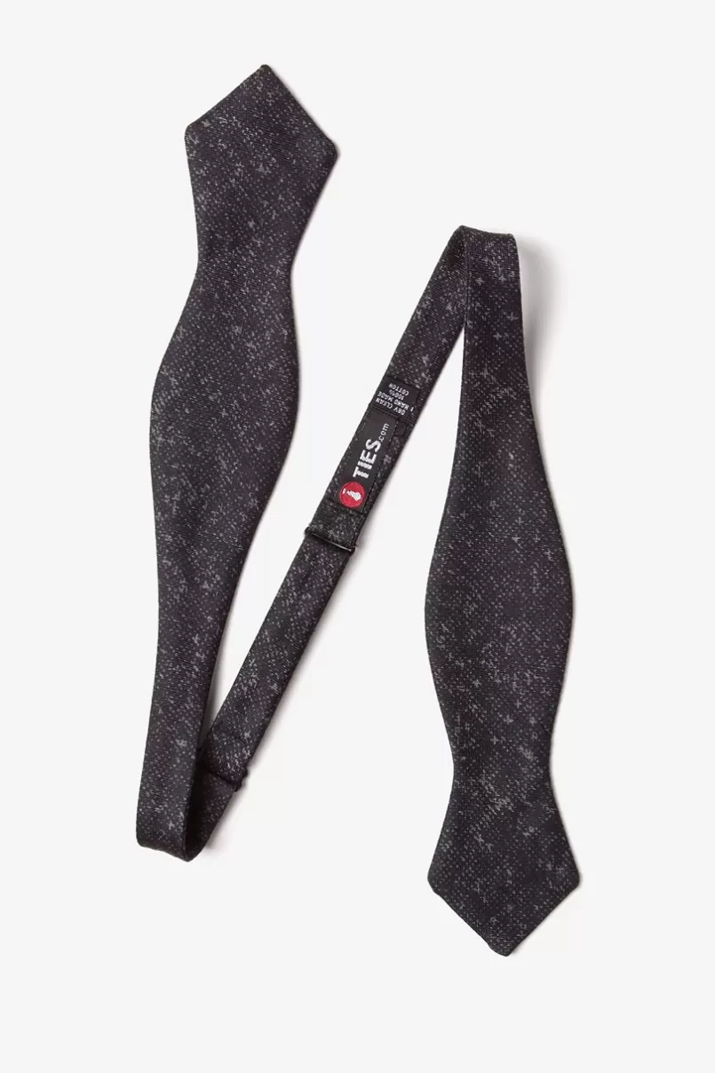 Ties Wilsonville Diamond Tip Bow Tie Gray Outlet