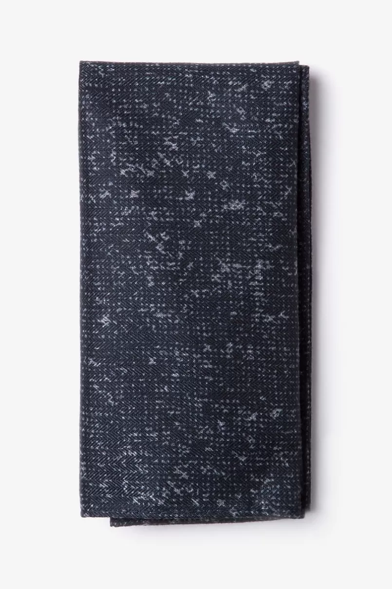 Ties Wilsonville Navy Blue Pocket Square NavyBlue Best Sale